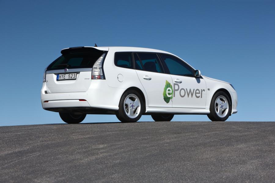  Saab 9-3 ePower Concept 2010 года  (фото 4 из 20)